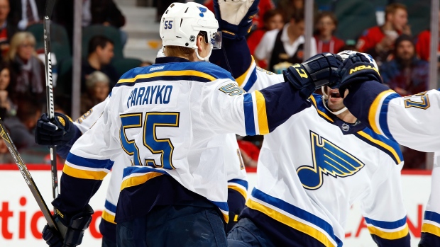 Colton Parayko, Gerry Thomas/National Hockey League/Getty Images Colton Parayko