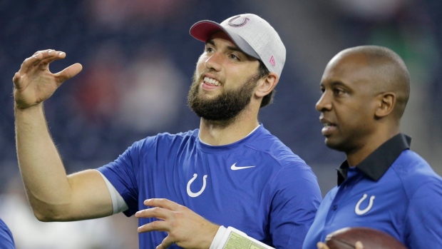 Andrew Luck, The Canadian Press Andrew Luck