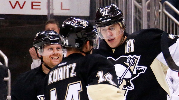 Malkin, Penguins celebrate