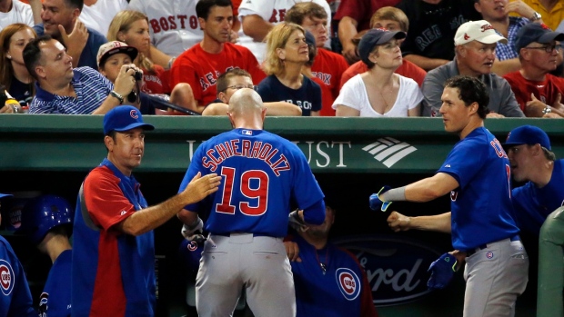 Chicago Cubs celebrate