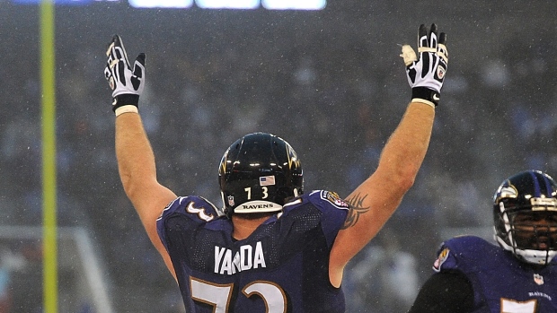 Marshal Yanda, Larry French/Getty Images Marshal Yanda