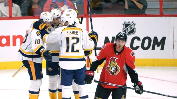 James Neal, Predators celebrate