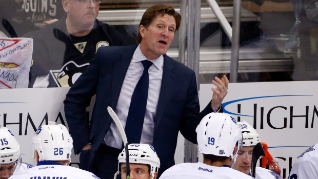Maple Leafs Mike Babcock, CP Maple Leafs Mike Babcock