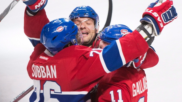 Brendan Gallagher, Andrei Markov and P.K. Subban