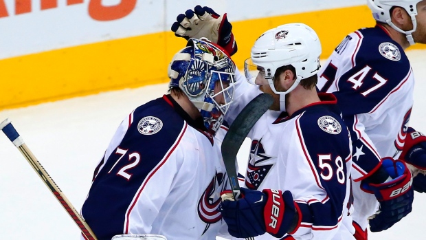 Bobrovsky jersey blue jackets hotsell