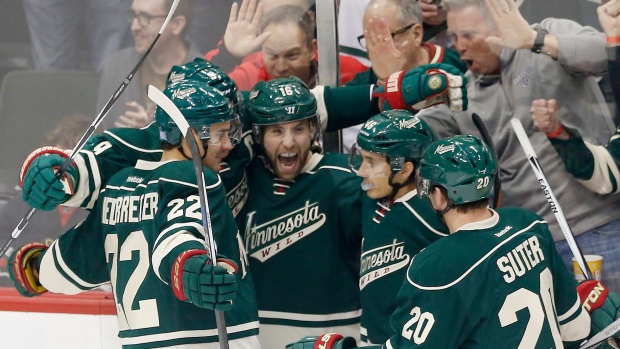 Wild Celebrate, The Canadian Press Wild Celebrate