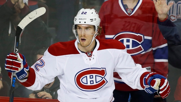 hat trick leads Habs over Flames 