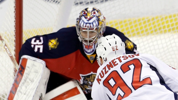 Evgeny Kuznetsov and Al Montoya , The Canadian Press Evgeny Kuznetsov and Al Montoya