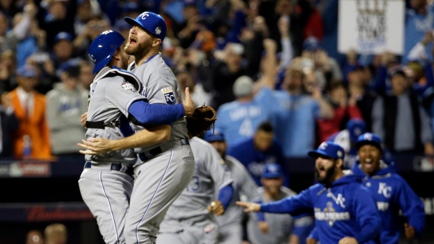 Royals celebrate, The Canadian Press Royals celebrate