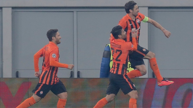 Shakhtar celebrates