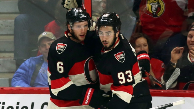 Bobby Ryan and Mika Zibanejad