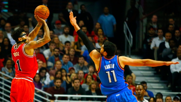 Derrick Rose and Enes Kanter, The Canadian Press Derrick Rose and Enes Kanter