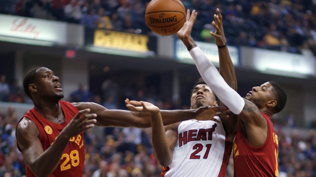 Indiana Pacers vs. Miami Heat, The Canadian Press Indiana Pacers vs. Miami Heat