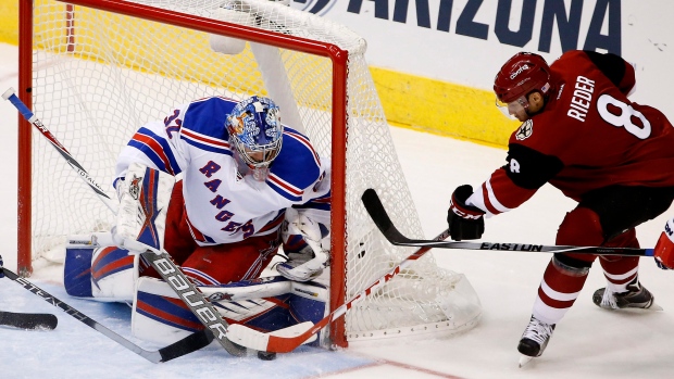 Antti Raanta, The Canadian Press Antti Raanta