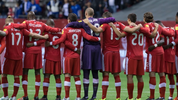 Canadian men's soccer team, The Canadian Press Canadian men's soccer team