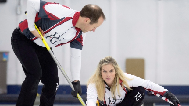 Brent Laing and Jennifer Jones, The Canadian Press Brent Laing and Jennifer Jones