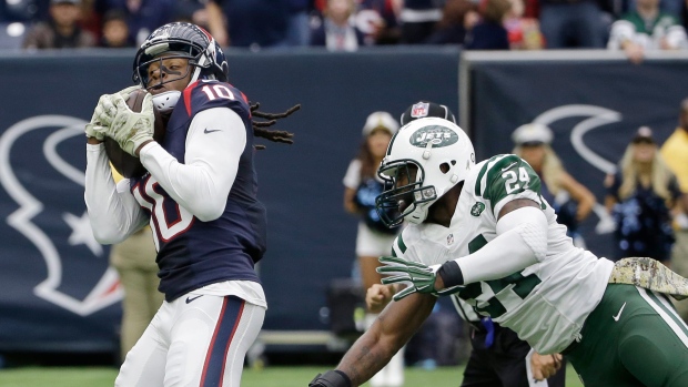 DeAndre Hopkins , The Canadian Press DeAndre Hopkins