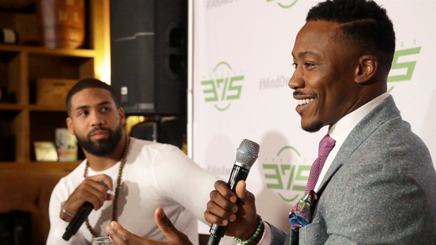 Arian Foster, Brandon Marshall, The Canadian Press Arian Foster, Brandon Marshall
