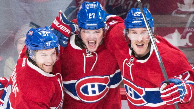 Habs Celebrate, The Canadian Press Habs Celebrate