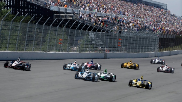 Montoya triumphant in IndyCar return with win at Pocono Raceway Article Image 0, The Canadian Press Montoya triumphant in IndyCar return with win at Pocono Raceway Article Image 0