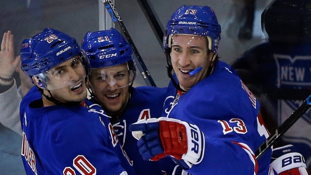 Rangers Celebrate, The Canadian Press Rangers Celebrate