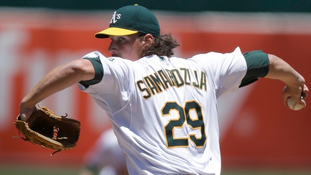 Jeff Samardzija, The Canadian Press Jeff Samardzija