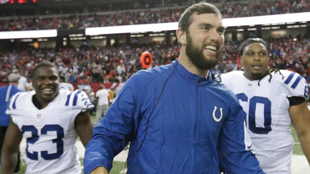 Andrew Luck, The Canadian Press Andrew Luck