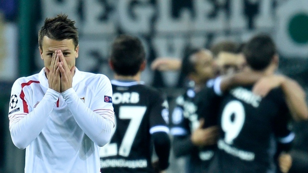 Sevilla's Yevhen Konoplyanka, The Canadian Press Sevilla's Yevhen Konoplyanka