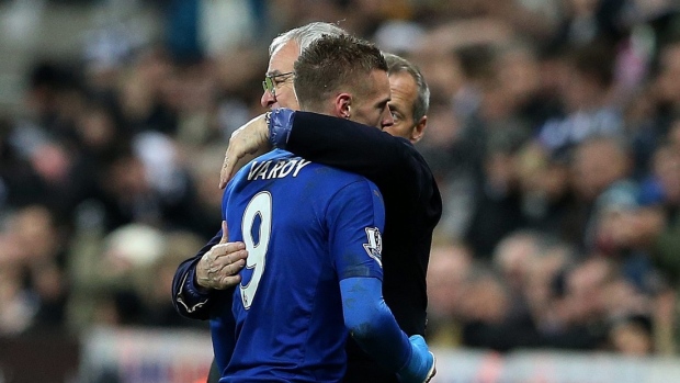 James Vardy and Claudio Rainieri