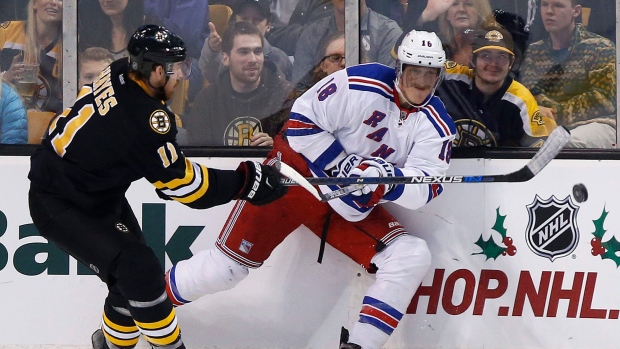 Jimmy Hayes and Derrick Brassard, The Canadian Press Jimmy Hayes and Derrick Brassard