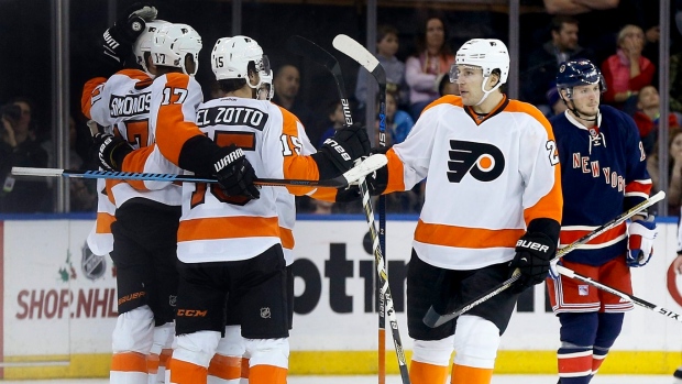 Flyers Celebrate, The Canadian Press Flyers Celebrate