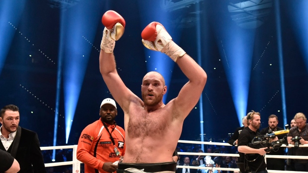Tyson Fury, The Canadian Press Tyson Fury