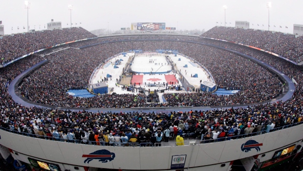 Ralph Wilson Stadium, NHL Winter Classic