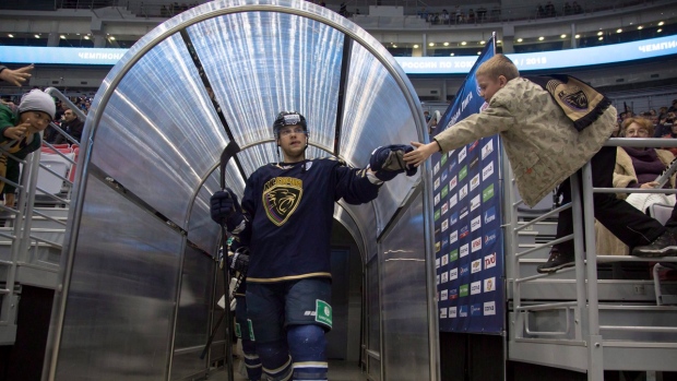 Russia-based KHL, The Canadian Press Russia-based KHL