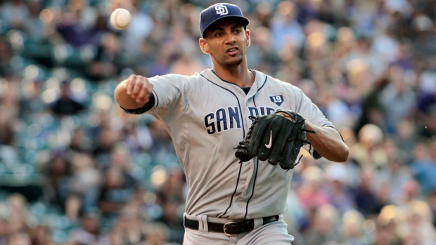 Blackmon hits 2-run homer, Morales pitches effectively into 6th as Rockies hold off Padres 2-1 Article Image 0, The Canadian Press Blackmon hits 2-run homer, Morales pitches effectively into 6th as Rockies hold off Padres 2-1 Article Image 0