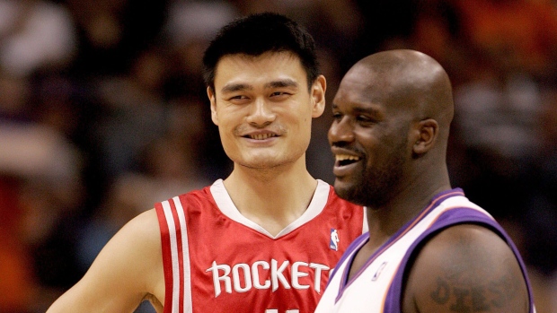 Yao Ming & Shaquille O'Neal