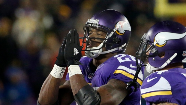 Adrian Peterson, The Canadian Press Adrian Peterson