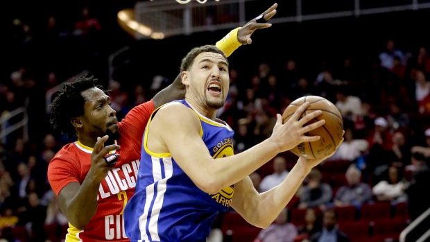 Klay Thompson, The Canadian Press Klay Thompson