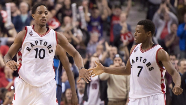 DeMar DeRozan Kyle Lowry