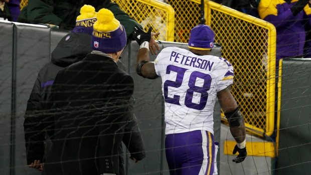 Adrian Peterson, The Canadian Press Adrian Peterson
