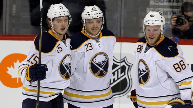 Jack Eichel Sam Reinhart Jamie McGinn