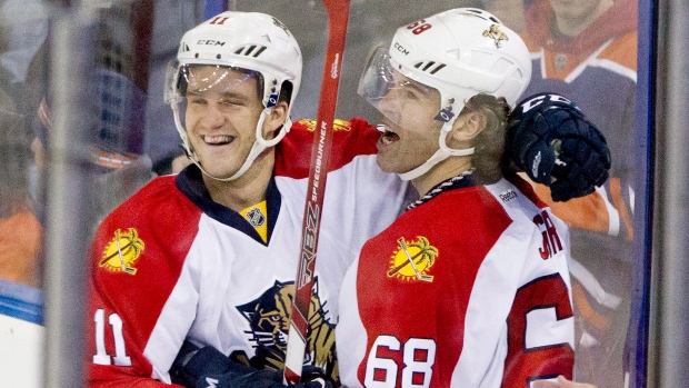 Jonathan Huberdeau Jaromir Jagr