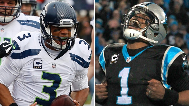 Russell Wilson and Cam Newton, The Canadian Press Russell Wilson and Cam Newton