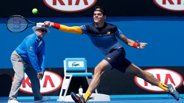 Milos Raonic, The Canadian Press Milos Raonic