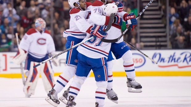 Montreal Canadiens Celebrate, The Canadian Press Montreal Canadiens Celebrate