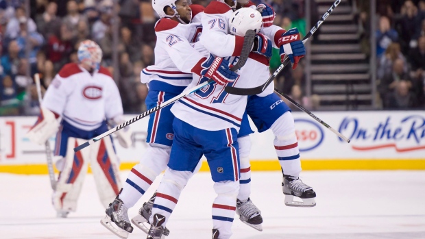 Montreal Canadiens Celebrate