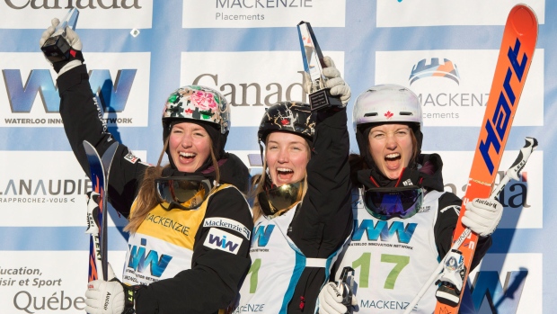 Chloe, Justine, and Maxime Dufour-Lapointe, The Canadian Press Chloe, Justine, and Maxime Dufour-Lapointe
