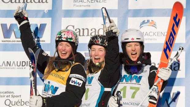 Chloe, Justine, and Maxime Dufour-Lapointe