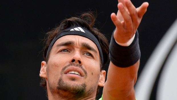 Fabio Fognini, The Canadian Press Fabio Fognini