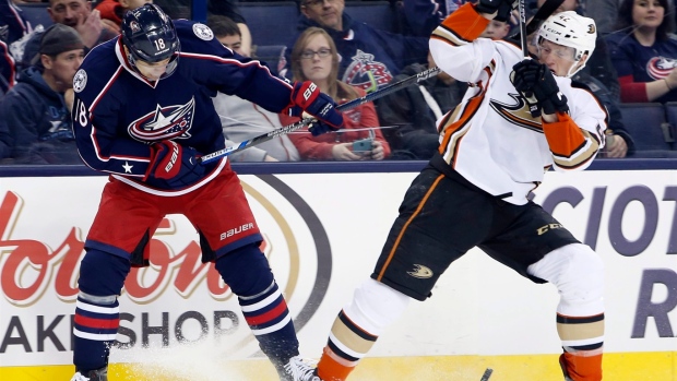 Atkinson, Wennberg score in SO as Columbus beats Anaheim 4-3 Article Image 0, The Canadian Press Atkinson, Wennberg score in SO as Columbus beats Anaheim 4-3 Article Image 0